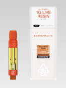 1g Lemon Taffy 87% - Sherbinskis Live Resin Cartridge