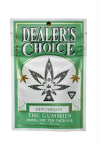 DEALER'S CHOICE - Kiwi Melon - 200mg Gummies by Dealer's Choice