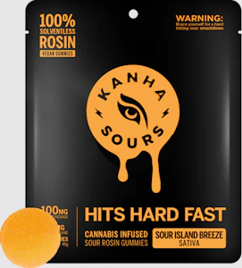 KANHA - KANHA | 10pk Rosin Gummies | Sour Island Breeze | 100mg