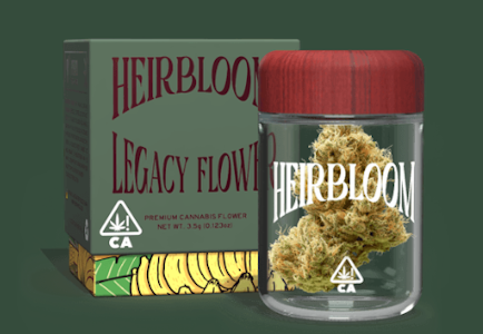 Heirbloom Legacy Flower - Banana OG - 3.5g Premium Flower (Heirbloom)