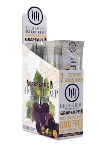 High Desert - [High Hemp] Organic Wraps - 2 Pack - Grape Ape