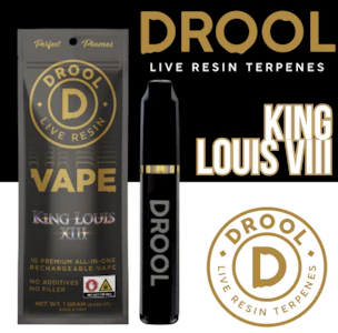 DROOL - Drool | King Louis XIII Live Resin All-in-One Vape | 1g