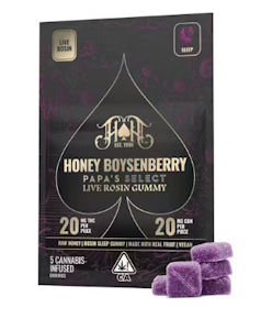 HEAVY HITTERS - Heavy Hitters - Edibles - CBN:THC - Honey Boysenberry - 100MG