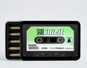 illicit | Pre-Roll | Joint (minis) - Hybrid 7pk | .5g