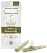 Raw Garden 3pk - Sour Passionberry 56% - Crushed Diamond Prerolls