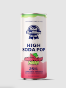 Pabst Blue Ribbon 25mg Watermelon Melon Infused High Soda