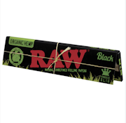 RAW Organic Black 1 1/4 Papers