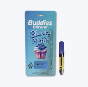 Buddies - Buddies 1G Blueberry Muffin Cartridge