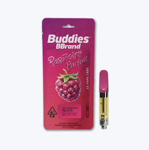 Buddies - Buddies 1G Raspberry Parfait Cartridge