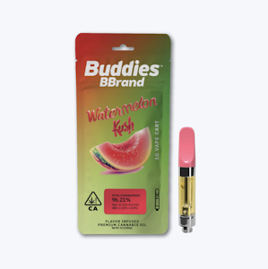 Buddies - Buddies 1G Watermelon Kush Cartridge