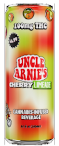 UNCLE ARNIE'S - [Uncle Arnie's] Soda 12oz - 100mg - Cherry Limeade (H)