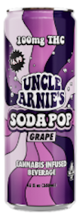 UNCLE ARNIE'S - [Uncle Arnie's] Soda 12oz - 100mg - Grape (H)