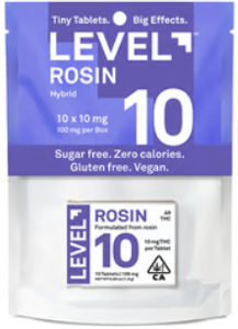 LEVEL - [Level] Tiny Tabs - 10mg - Rosin