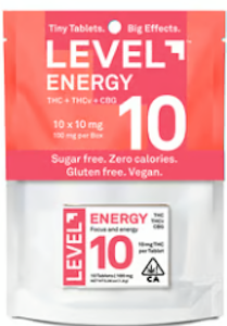 LEVEL - [Level] Tiny Tabs - 10mg - Energy