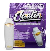 Jeeter Concentrates Diamonds Vape Cartridge - Double Rainbow