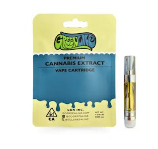 GREENLINE - [GREENLINE] CARTRIDGE - 1G - BLUE RASPBERRY (H)