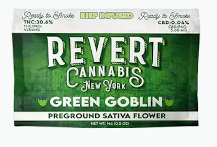 Revert | Kief Infused | Ground Flower - Green Goblin | 14g