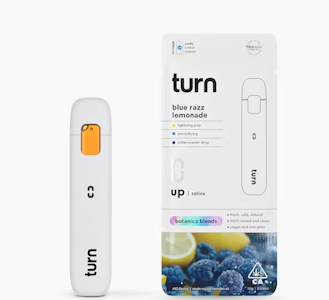 Turn - Turn 1G Blue Razz Lemonade Botanica Blends Disposable