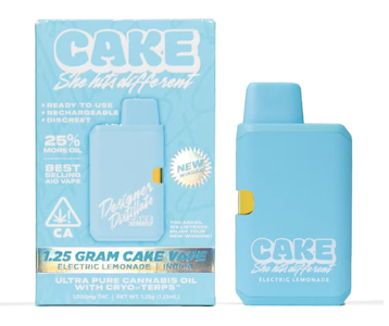 CAKE SHE HITS DIFFERENT - Electric Lemonade - Disposable - 1.25g