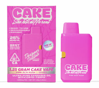 CAKE SHE HITS DIFFERENT - Pink Acai Kush - Disposable - 1.25g