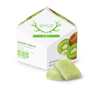 WYLD - Wyld | Gummies (10ct) | Kiwi 1:1 THC:THCv | 10mg
