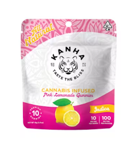 Kanha - Pink Lemonade Gummies - 100mg Infused (Kanha)