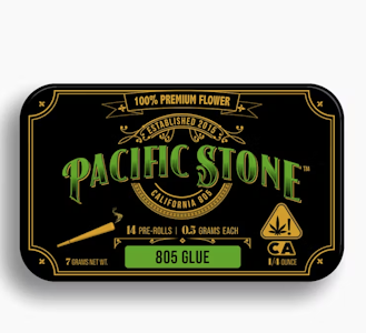 PACIFIC STONE - PACIFIC STONE 14PK 805 Glue Preroll Pack