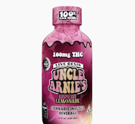 Uncle Arnies 100mg Raspberry Lemonade Live Resin Beverage