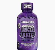 Uncle Arnies 100mg Blackberry Lemonade Live Resin Beverage