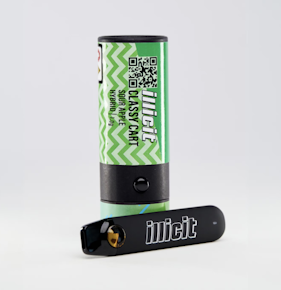 illicit | Sour Apple Disposable Vape | 1g