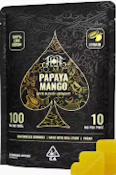 [Heavy Hitters] Live Rosin Gummies - 100mg - Papaya Mango (H)