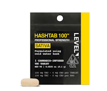Level Single 100mg HashTab Sativa