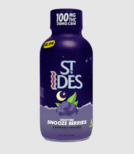 Pabst - St Ides Shot 100mg Snooze Berries CBN