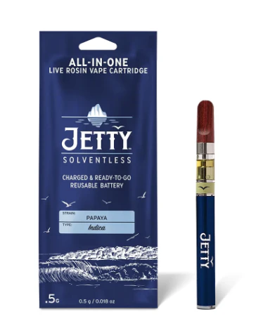 Jetty - Jealousy Mintz Solventless Live Rosin Starter Kit .5G (Battery + Charger) Main Image