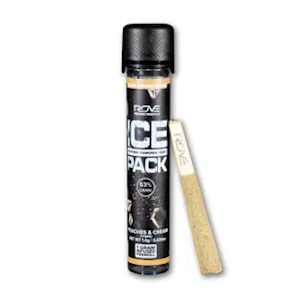 ROVE - [REC] Rove | Peaches & Cream | 1g/1pk Ice Pack Rosin, Diamond, Hash Infused