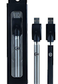 LuvBuds - Black/Stainless - Voltage Battery + USB Charger