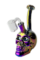 LuvBuds - Skull Shaped Bong + Banger - 6"