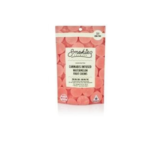 Smokiez - 10-pk | 3:1 | CBD:THC | Watermelon Fruit Chews | 100mg