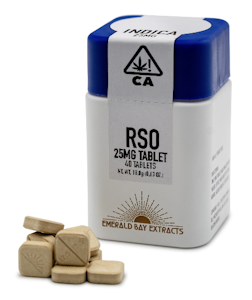 EMERALD BAY - Emerald Bay RSO Tablets - Watermelon Z THC 25mg (40pk)