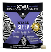  Sleep - XTABS - THC/CBN - Capsules - 20ct - 1000mg