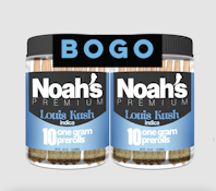 Noah's 20G Louis Kush Indica Preroll 20pk