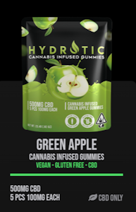HYDROTIC - Green Apple 500mg CBD | Hydrotic