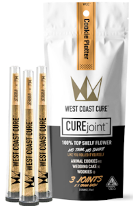 West Coast Cure - [West Coast Cure] Pre-roll 3 pack - 3.0g - Cookie Platter (I)