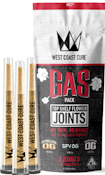  [West Coast Cure] CUREjoint Preroll 3pk - 3.0g - Gas Pack (I)
