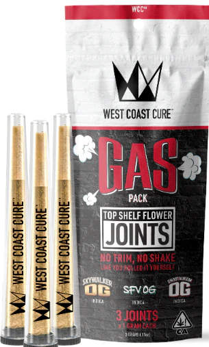 West Coast Cure -  [West Coast Cure] CUREjoint Preroll 3pk - 3.0g - Gas Pack (I) Main Image