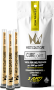  [West Coast Cure] CUREjoint Preroll 3pk - 3.0g - Creative Pack (S)