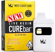  [West Coast Cure] LR CUREbar 1.0 AIO - 1g - Tropical Lemonade (S)