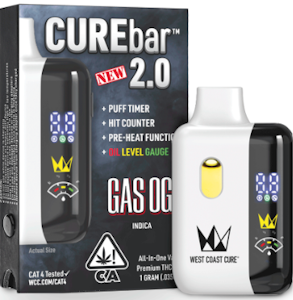 West Coast Cure - [West Coast Cure] Live Resin CUREbar 2.0 AIO - Fruit Jellys (H)