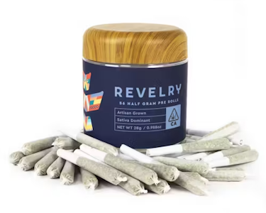 Revelry Herb Co - Revelry - Preroll - Luau Punch - 56 Pack (0.5g) - 28g