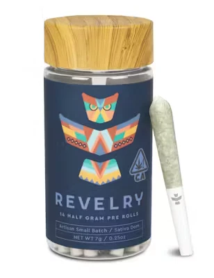 Revelry Herb Co - Revelry - Preroll - Luau Punch - 14 Pack (0.5g each) - 7g Main Image